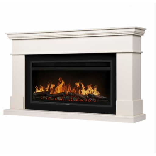 Каминокомплект: Очаг Electrolux EFP/P-4220LS, портал Калифорния 42/40/36 молочный